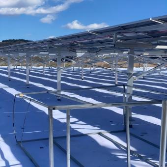 81,4 kW Aluminium-Solar-Bodenmontagesystemhalterung
